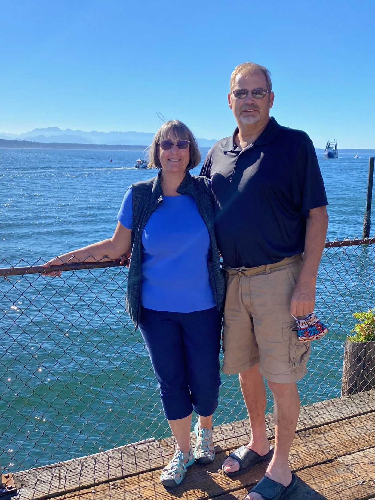 Deb and Roger in Seattle
